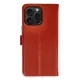 Apple iPhone 15 Pro Max Kılıf Trend S Plus Kapaklı Kılıf - Kırmızı