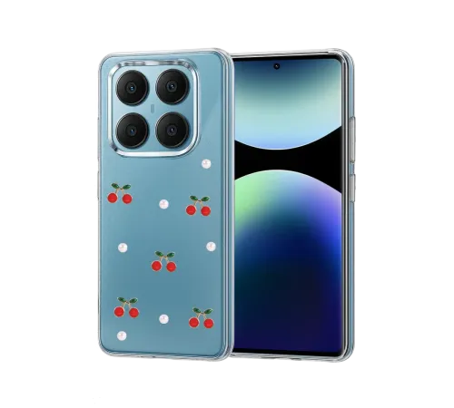 Xiaomi Redmi Note 14 Pro 4G Fiyonk Desenli Kapak - Desen 9