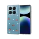 Xiaomi Redmi Note 14 Pro 4G Fiyonk Desenli Kapak - Desen 9