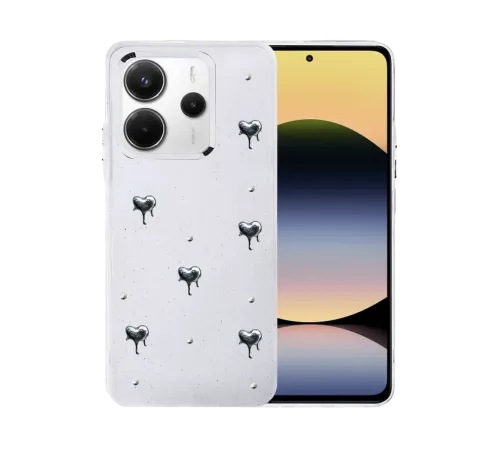 Xiaomi Redmi Note 14 4G Fiyonk Desenli Kapak - Desen 1