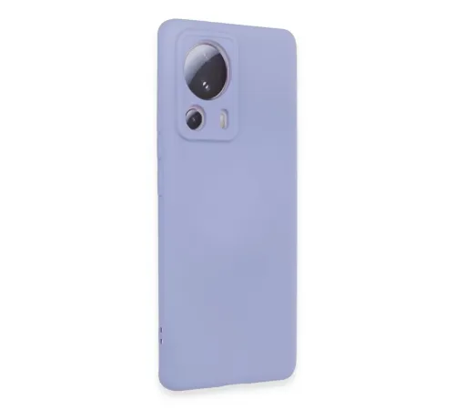 Xiaomi Mi 13 Lite Kılıf Nano içi Kadife Silikon - Lila