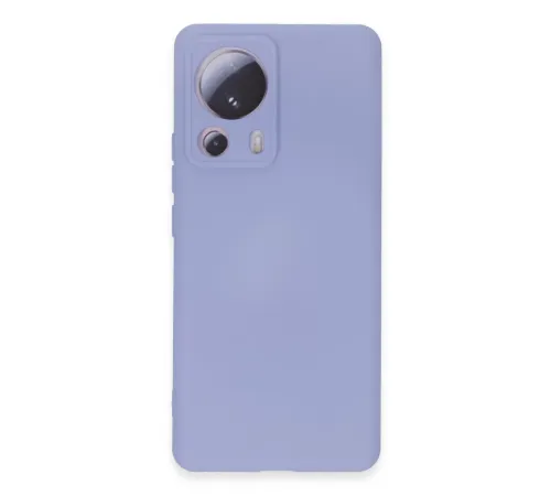 Xiaomi Mi 13 Lite Kılıf Nano içi Kadife Silikon - Lila