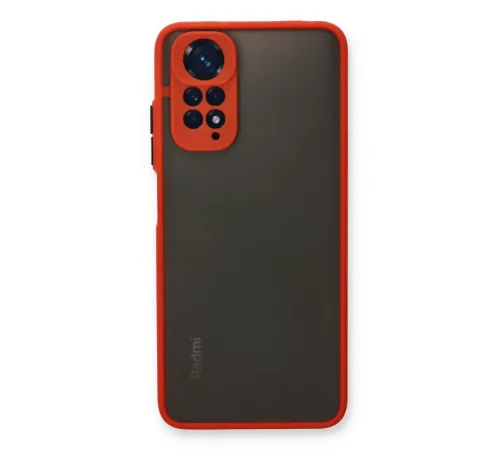 Xiaomi Redmi Note 11 Pro Kılıf Montreal Silikon Kapak - Kırmızı