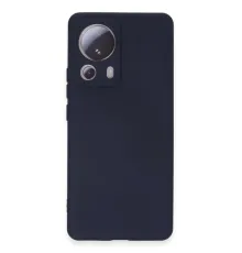 Xiaomi Mi 13 Lite Kılıf Nano içi Kadife Silikon - Lacivert