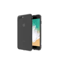 Apple iPhone 8 Plus Kılıf Deluxe 2mm Şeffaf Silikon