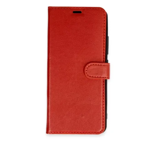 İnfinix Hot 40 Kılıf Trend S Plus Kapaklı Kılıf - Kırmızı