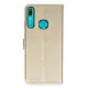 Huawei Y6 Prime Kılıf Trend S Plus Kapaklı Kılıf - Gold