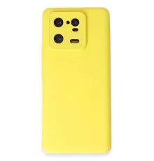 Xiaomi Mi 13 Pro Kılıf Nano içi Kadife Silikon - Sarı