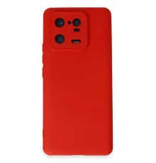 Xiaomi Mi 13 Pro Kılıf Nano içi Kadife Silikon - Kırmızı