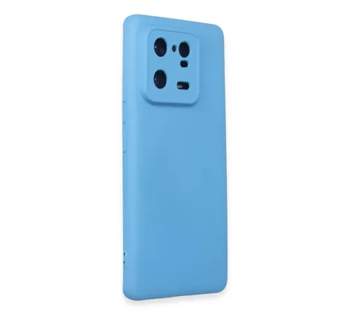 Xiaomi Mi 13 Pro Kılıf Nano içi Kadife Silikon - Mavi