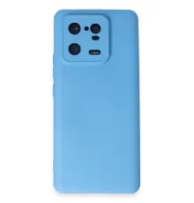 Xiaomi Mi 13 Pro Kılıf Nano içi Kadife Silikon - Mavi