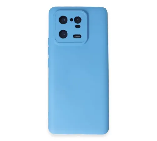 Xiaomi Mi 13 Pro Kılıf Nano içi Kadife Silikon - Mavi