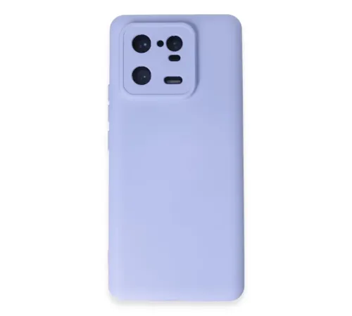 Xiaomi Mi 13 Pro Kılıf Nano içi Kadife Silikon - Lila