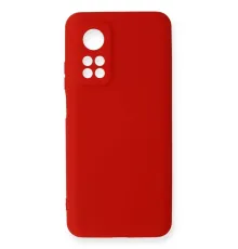 Xiaomi Mi 10T Kılıf Nano içi Kadife Silikon - Kırmızı
