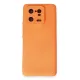 Xiaomi Mi 13 Pro Kılıf Nano içi Kadife Silikon - Turuncu
