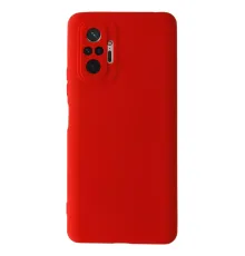 Xiaomi Redmi Note 10 Pro Kılıf Nano içi Kadife Silikon - Kırmızı