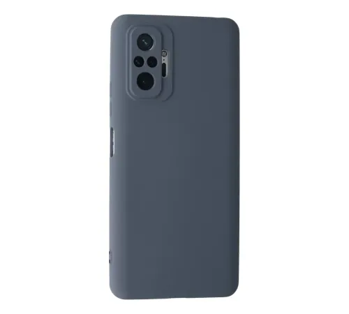 Xiaomi Redmi Note 10 Pro Kılıf Nano içi Kadife Silikon - Gri