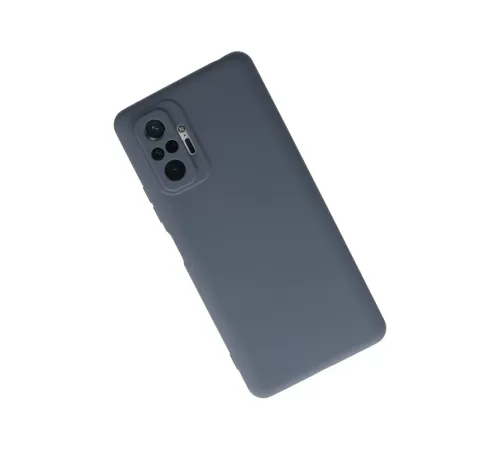 Xiaomi Redmi Note 10 Pro Kılıf Nano içi Kadife Silikon - Gri