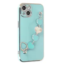 Apple iPhone 14 Kılıf Esila Silikon - Su Yeşili