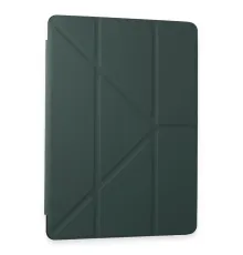 Samsung Galaxy T870 Tab S7 11 Kılıf Kalemlikli Mars Tablet Kılıfı - Koyu Yeşil