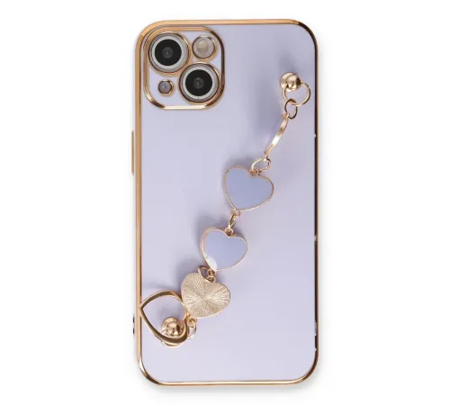 Apple iPhone 14 Kılıf Esila Silikon - Lila