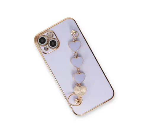 Apple iPhone 14 Kılıf Esila Silikon - Lila