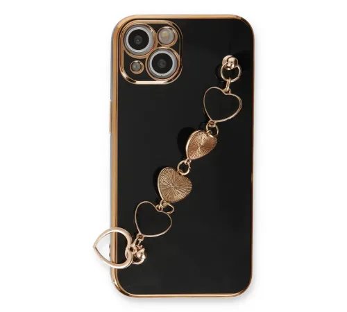 Apple iPhone 14 Plus Kılıf Esila Silikon - Siyah