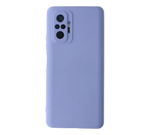 Xiaomi Redmi Note 10 Pro Kılıf Nano içi Kadife Silikon - Lila
