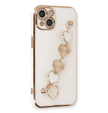 Apple iPhone 14 Plus Kılıf Esila Silikon - Beyaz