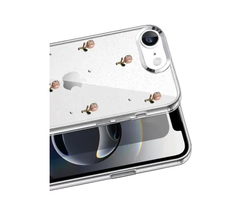 Apple iPhone 16E Fiyonk Desenli Kapak - Desen 6