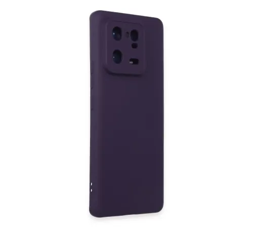 Xiaomi Mi 13 Pro Kılıf Nano içi Kadife Silikon - Mor