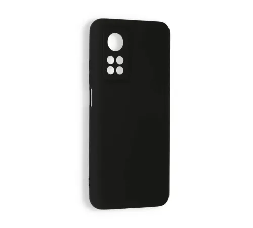 Xiaomi Mi 10T Kılıf Nano içi Kadife Silikon - Siyah