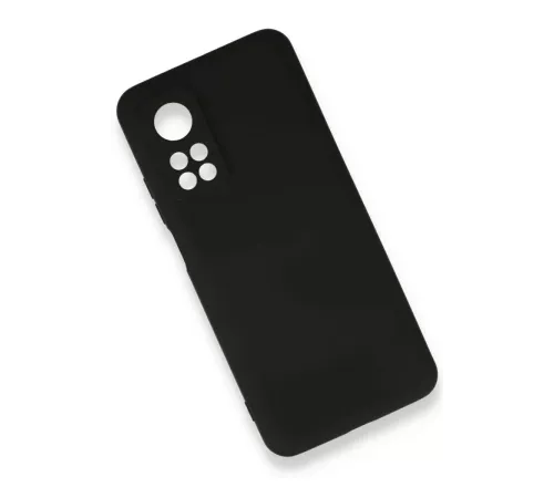 Xiaomi Mi 10T Kılıf Nano içi Kadife Silikon - Siyah