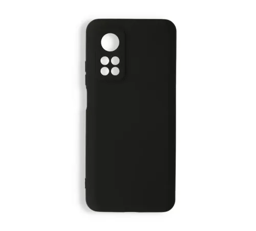 Xiaomi Mi 10T Kılıf Nano içi Kadife Silikon - Siyah