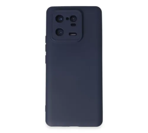 Xiaomi Mi 13 Pro Kılıf Nano içi Kadife Silikon - Lacivert