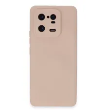 Xiaomi Mi 13 Pro Kılıf Nano içi Kadife Silikon - Pudra