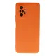 Xiaomi Redmi Note 10 Pro Kılıf Nano içi Kadife Silikon - Turuncu