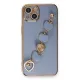 Apple iPhone 14 Plus Kılıf Esila Silikon - Gri
