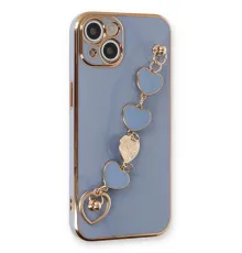 Apple iPhone 14 Plus Kılıf Esila Silikon - Gri