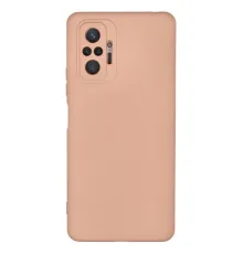 Xiaomi Redmi Note 10 Pro Kılıf Nano içi Kadife Silikon - Pudra