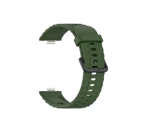 Huawei Watch Fit 3 Klasik Kordon - Koyu Yeşil
