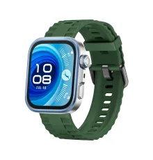 Huawei Watch Fit 3 Klasik Kordon - Koyu Yeşil
