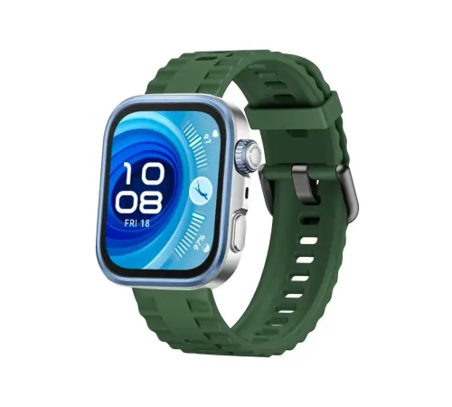 Huawei Watch Fit 3 Klasik Kordon - Koyu Yeşil