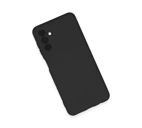 Samsung Galaxy A24 4G Kılıf Nano içi Kadife Silikon - Siyah
