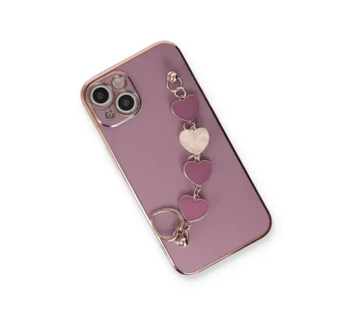 Apple iPhone 14 Plus Kılıf Esila Silikon - Mor