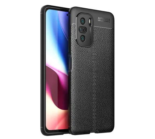 Xiaomi Poco F3 Kılıf Auto Focus Kapak - Siyah