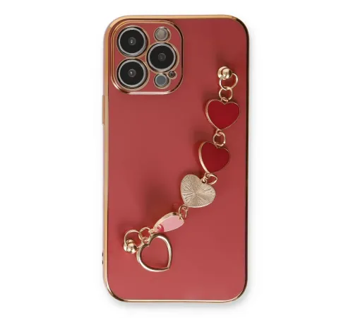 Apple iPhone 14 Pro Kılıf Esila Silikon - Kırmızı