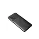 Xiaomi Poco F3 Kılıf Auto Focus Karbon Kapak - Siyah