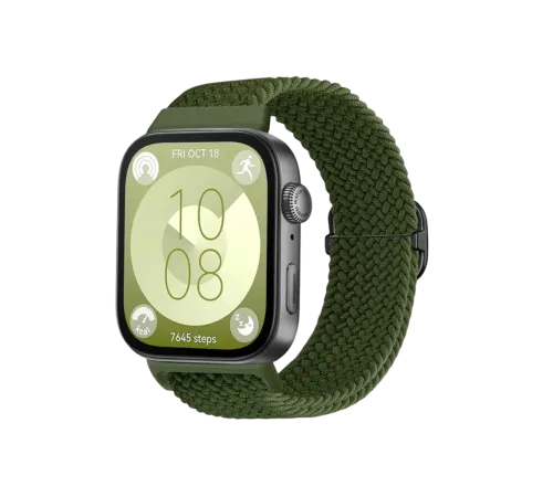 Huawei Fit 4 Star Kordon - Koyu Yeşil