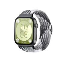 Huawei Fit 4 Star Kordon - Gri-Siyah
